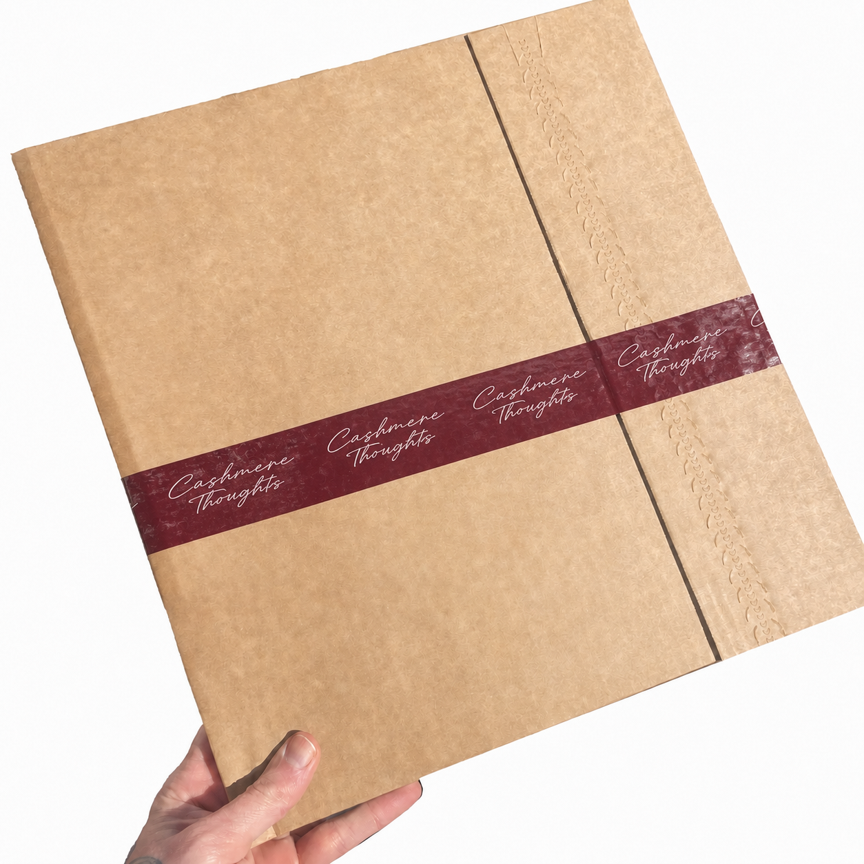 TPC LP Wrap with Cashmere Thoughts printed tape