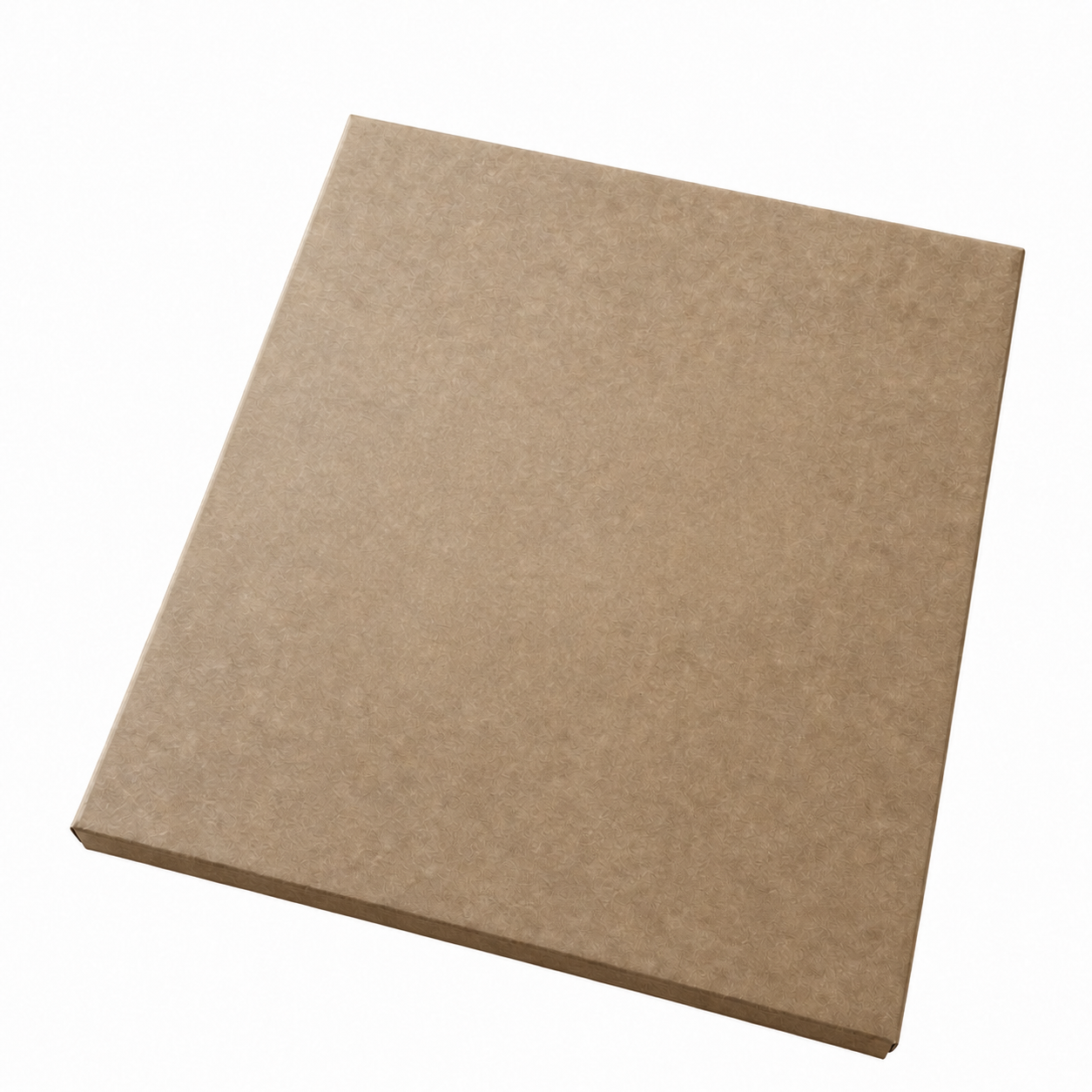 Specification-based kraft custom printed vinyl record mailer mockup